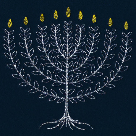 Menorah in Botanicals