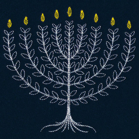 Menorah in Botanicals