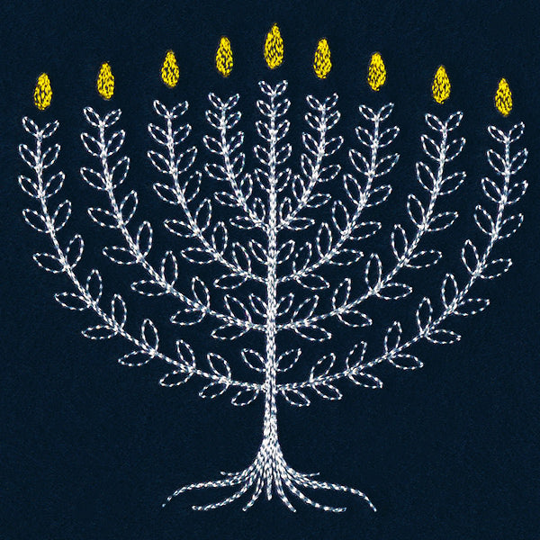 Menorah in Botanicals