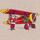 Flying Christmas Santa