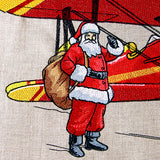 Flying Christmas Santa