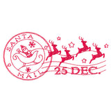 Santa's Flight Mail Stamp
