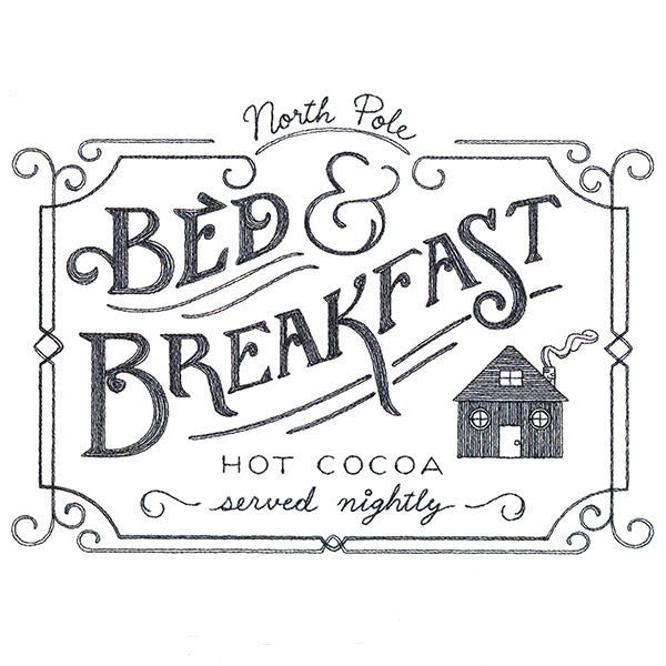Bed & Breakfast Market Sign
