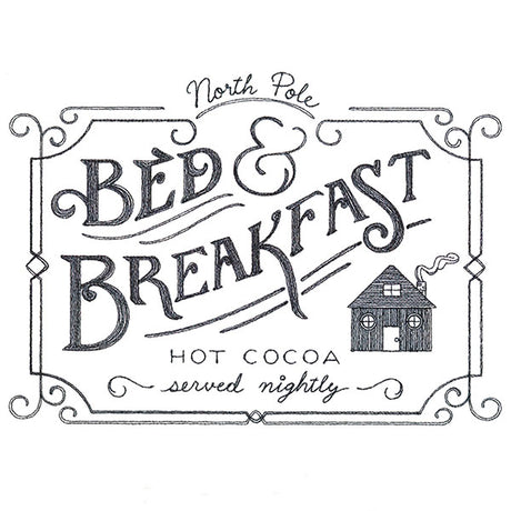 Bed & Breakfast Market Sign
