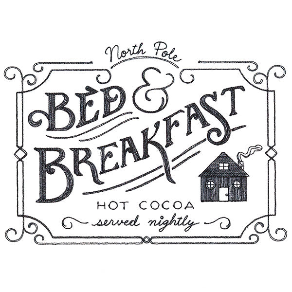 Bed & Breakfast Market Sign