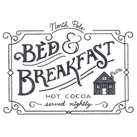Bed & Breakfast Market Sign