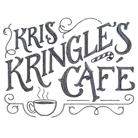 Kris Kringle's Cafe Market Sign