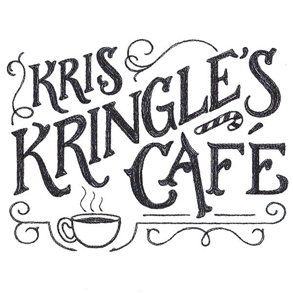 Kris Kringle's Cafe Market Sign