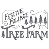 Festive Foliage Tree Farm Market Sign