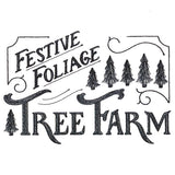 Festive Foliage Tree Farm Market Sign