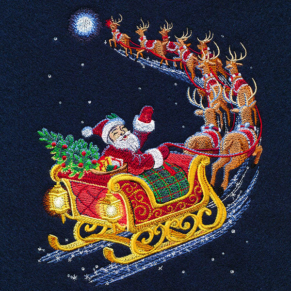 Santa's Starlit Flight