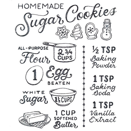 Homemade Sugar Cookie Recipe
