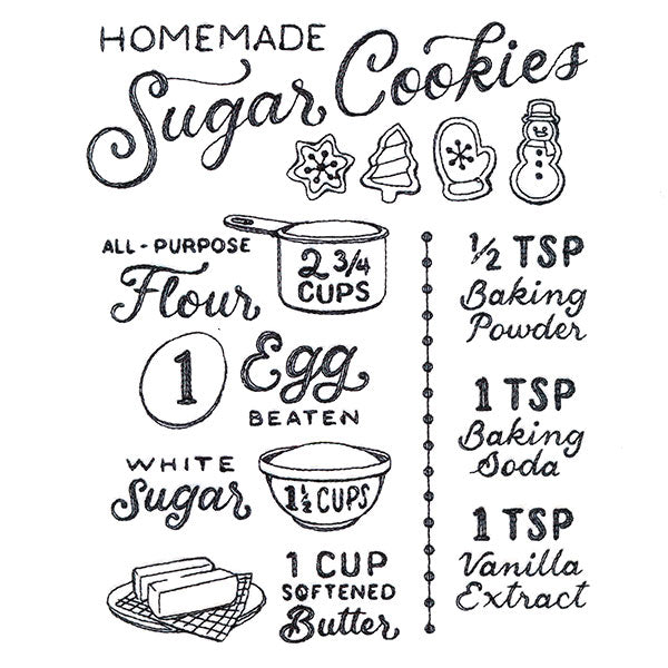 Homemade Sugar Cookie Recipe