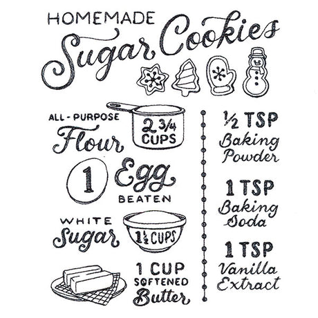Homemade Sugar Cookie Recipe