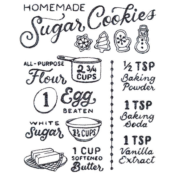 Homemade Sugar Cookie Recipe
