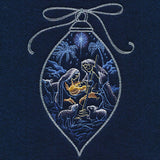Shining Holy Family Ornament