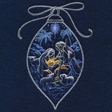 Shining Holy Family Ornament