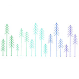 Spectrum of Winter Forest