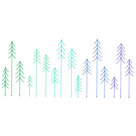 Spectrum of Winter Forest