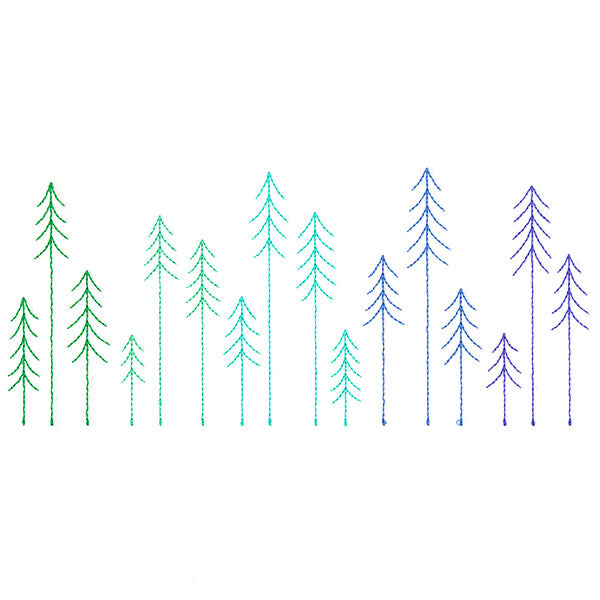 Spectrum of Winter Forest