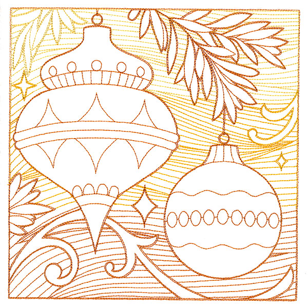 Christmas Ornament Etching