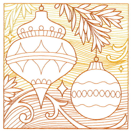 Christmas Ornament Etching