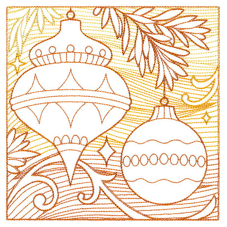 Christmas Ornament Etching