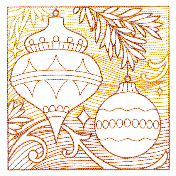 Christmas Ornament Etching