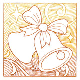 Christmas Bells Etching