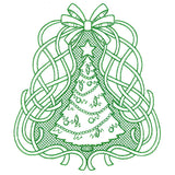Fancy Christmas Tree (Trapunto)