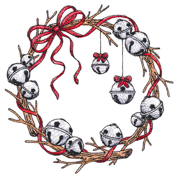Christmas Bells Wreath