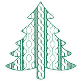 Classic Cable Pattern Tree