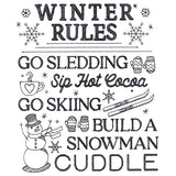 Winter Rules