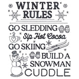Winter Rules