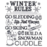 Winter Rules