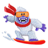 Cool Snowboarding Yeti