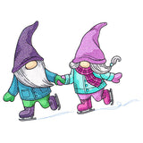 Winter Skating Gnomes
