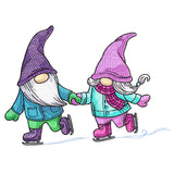 Winter Skating Gnomes