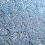 Spiraling Winter Blue Jays (Edge-to-Edge Quilting)