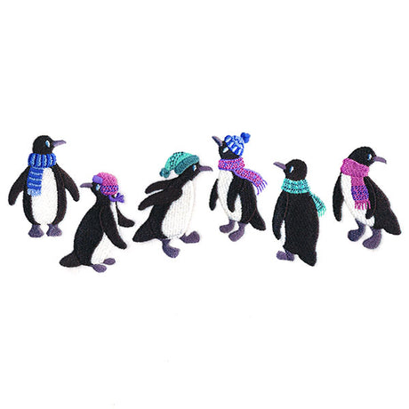 Playful Penguin Border