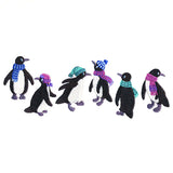 Playful Penguin Border