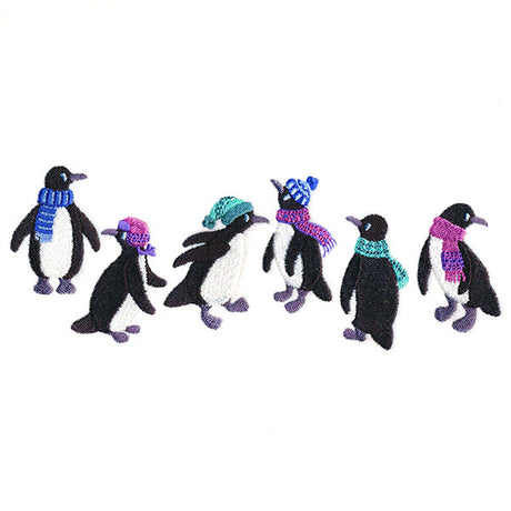Playful Penguin Border