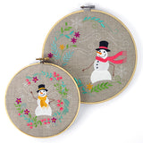 Snowman in Winter Botanicals 2