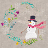 Snowman in Winter Botanicals 2