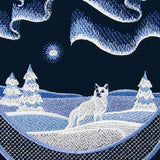 Northern Lights Scene (Trapunto)
