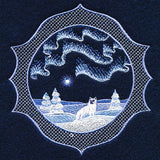 Northern Lights Scene (Trapunto)