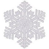 Falling Winter Snowflake (Embossed)