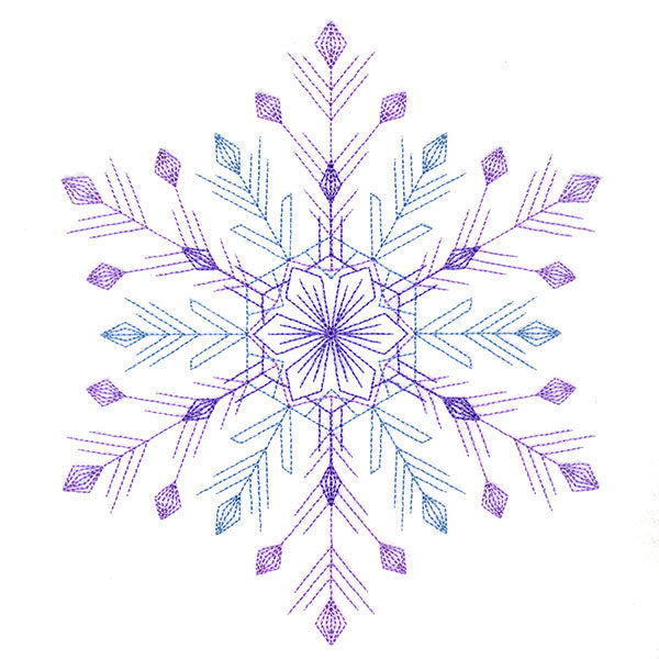Simply Delightful Snowflake