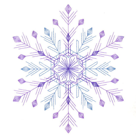 Simply Delightful Snowflake
