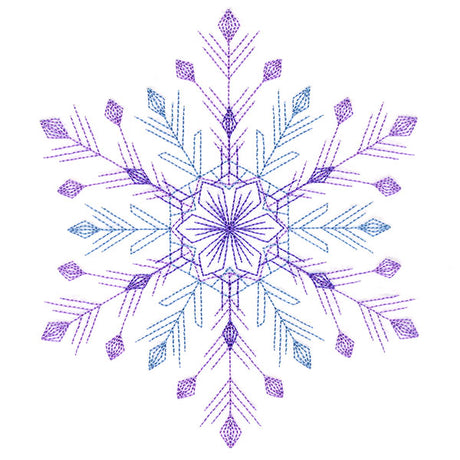 Simply Delightful Snowflake